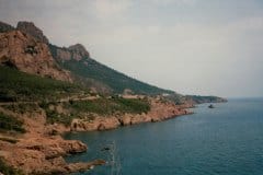 1985 | Coast between St. Raphael and Cannes, France