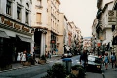 1985 | Rue d Antibes, Cannes, France