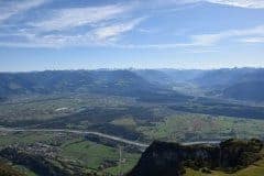 October 12, 2019 | View from Hoher Kasten to Rheintal, Switzerland