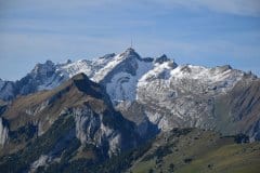 October 12, 2019 | View from Hoher Kasten to Säntis, Switzerland