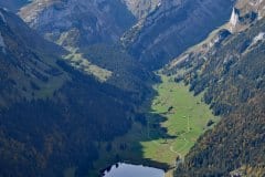 October 12, 2019 | View from Hoher Kasten to Sämtisersee, Switzerland