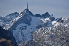 October 12, 2019 | View from Hoher Kasten to Säntis, Switzerland