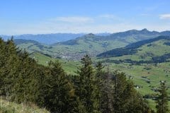 October 13, 2019 | View from Hundwiler Höhi to Appenzell AI, Switzerland