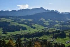 October 13, 2019 | View from Hundwiler Höhi to Säntis, Switzerland