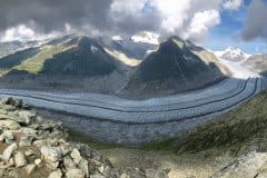 August 16, 2020 | Grosser Aletschgletscher, Eggishorn, Bettmeralp VS, Switzerland