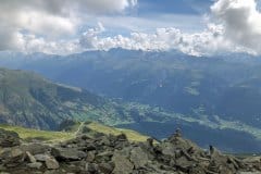 August 16, 2020 | View to the south, Eggishorn, Bettmeralp VS, Switzerland