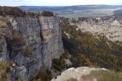 October 3, 2015 | Creux du Van, looking north , Switzerland