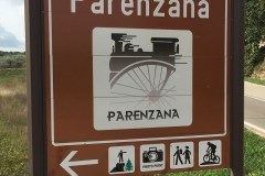 September 23, 2017 | Bike path on train path "Parenzana" near Vižinada, Croatia