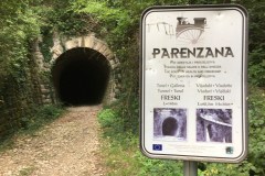 September 23, 2017 | Bike path on train path "Parenzana" near Vižinada, Croatia