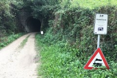 September 23, 2017 | Bike path on train path "Parenzana" near Vižinada, Croatia