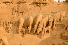 August 26, 2024 | Sand Sculpture, Søndervig, Denmark