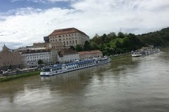 May 12, 2017 | Donau with Linz Castle, Linz, Austria