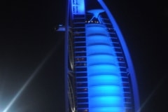 December 12, 2016 | Burj Al Arab by Night, Dubai, United Arab Emirates