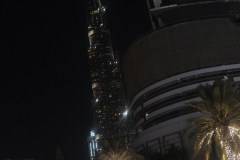 December 12, 2016 | Burj Khalifa by Night from Sheikh Mohammed bin Rashid Blvd, Dubai, United Arab Emirates