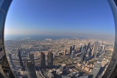 December 14, 2016 | View from Burj Khalifa, Dubai, United Arab Emirates