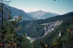 Autumn 1977 | Rheinschlucht, Flims GR, Switzerland