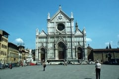 1981| Basilica di Santa Croce di Firenze, Florence, Italy