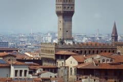 May 1981 | Palazzo Vecchio from Piazzale Michelangelo, Florence, Italy