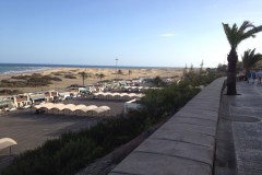 March 24, 2013 | Beach and dunes, Playa del Ingles, Gran Canaria, Spain