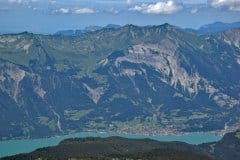 August 10, 2021 | Brienz BE and Brienzer Rothorn from Faulhorn, Switzerland