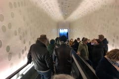 April 3, 2022 | Elbphilharmonie, Escalator "Tube" to Plaza, Hamburg, Germany