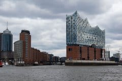 April 1, 2022 | Elbphilharmonie from Boat, Hamburg, Germany