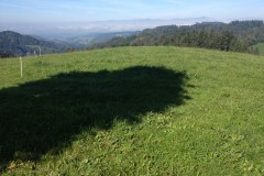 September 24, 2013 | 6. Etappe Burgdorf-Vordemwald | Blick in Richtung Mittelland von Mühleweg im Emmental BE