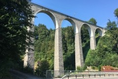 September 10, 2016 | 11. Etappe Wattwil - Degersheim | Eisenbahnviadukt bei Lütisburg SG