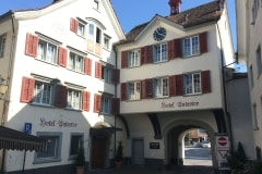 September 12, 2016 | 13. Etappe Appenzell - Altstätten | Altstadt von Altstätten SG, Hotel Untertor