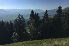 September 13, 2016 | 14. Etappe Altstätten - Rorschach | Blick von St. Anton AI in Richtung St. Galler Rheintal