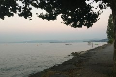 September 13, 2016 | 14. Etappe Altstätten - Rorschach | Abendstimmung am Bodensee