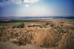 August 1984 | Golan Heights, View to Jordan, Israel