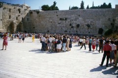 August 1984 | Western Wall, Jerusalem, Israel