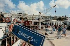 April, 1997 | Old Harbour, Puerto del Carmen, Lanzarote, Spain