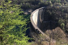 April 8, 2017 | Versasca dam on the tour to Mergoscia, Switzerland