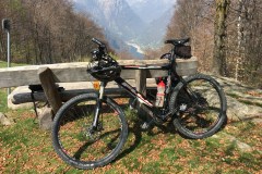 April 9, 2017 | In the background the Versasca Reservoir, Monti di Motti, Switzerland