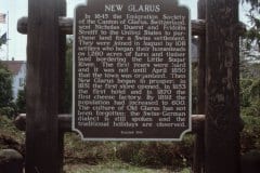 May 5, 1983 | Historical Marker, New Glarus, Wisconsin, USA