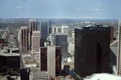 May 10, 1983 | Downtown from Calgary Tower, Calgary, Alberta, Canada