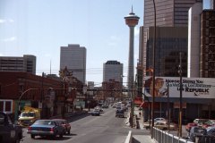 May 10, 1983 | Downtown with Calgary Tower, Calgary, Alberta, Canada