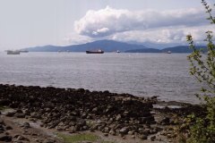 May 3, 1983 | Burrard Inlet from Stanley Park, Vancouver, British Columbia, Canada