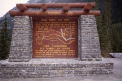 May 7, 1983 | Spiral Tunnel View Point, Yoho National Park, British Columbia, Canada