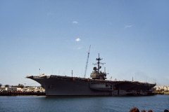 April 5, 1983 | US Navy Aircraft Carrier USS Ranger CVA 61, San Diego, California, USA