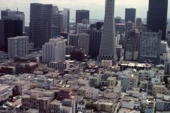April 21, 1983 | Down Town from Telegraph Hill, San Francisco, California, USA