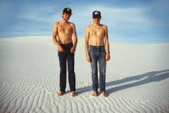 March 11, 1983 | Heinz Moor, Heinz Vock, White Sands National Monument, New Mexico, USA