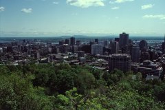 June 2, 2020 | View from Parc Mont Royal, Montreal, Quebec, Canada