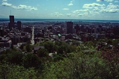 June 2, 2020 | View from Parc Mont Royal, Montreal, Quebec, Canada