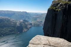 June 5, 2022 | Lysefjord from Preikestolen, Ryfylke, Norway