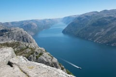 June 5, 2022 | Lysefjord from Preikestolen, Ryfylke, Norway