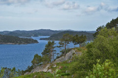 June 11, 2022 | View from Skogtun Camping, Fjell, Norway