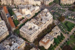 May 1985 | View from Eiffel Tower, Paris, France